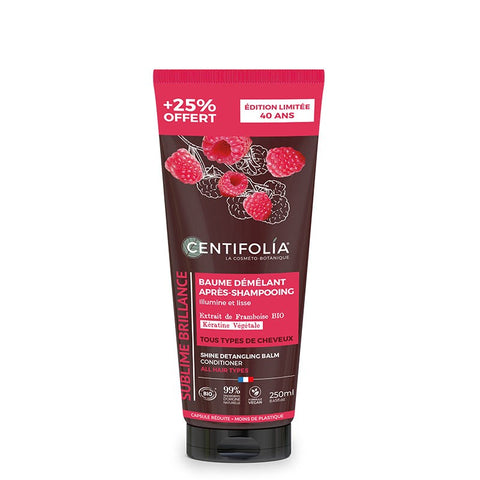 Baume Après-Shampoing Démêlant - Framboise et Amande Douce - Centifolia