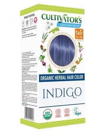 coloration végétale naturelle cultivator cultivators cultivator's cheveux indigo marron, châtain, noir doux, soft black, brown, dark brown, Acajou, rouge, color me, bourgogne, hair colour, me, Henné, Manjistha, orcanette, henné violine, violet, couvre cheveux blancs, henna, katam, bio, biologique, chevelure