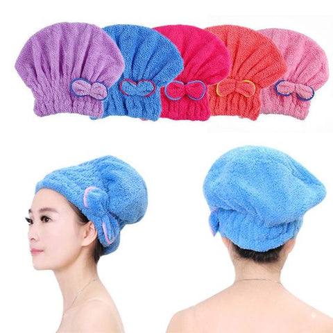 Bonnet tout doux microfibre, séchage rapide - Plusieurs coloris