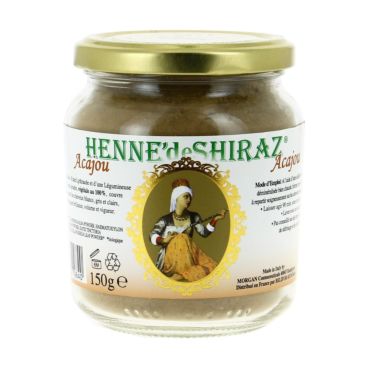 HENNE' de SHIRAZ ACAJOU - 150 GR BIO