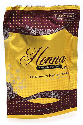 Henné Bordeaux HEMANI - 150 GR