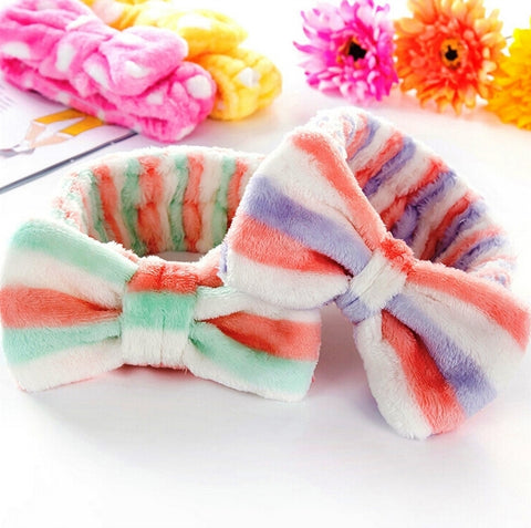 Bandeau / Headband tout doux - Noeud