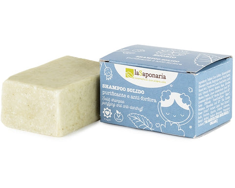 Shampoing Solide Purifiant et anti-pelliculaire - La Saponaria