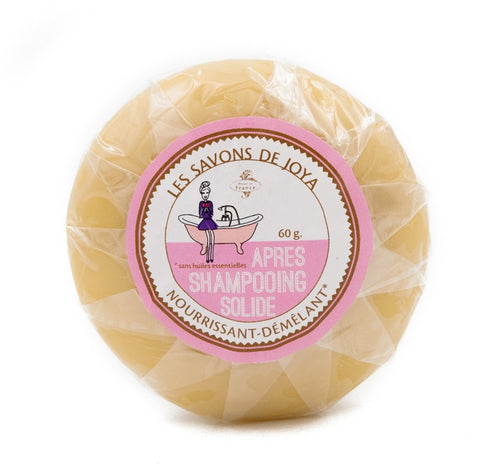 Après Shampoing Solide - nourrissant et démêlant - Les Savons de Joya