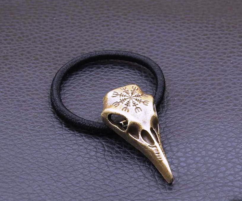 élastique cheveux barrette pince loup oiseau chien corbeau viking celtique médiévale gothique sorcière argenté, argent doré bronze cuivré Accessoires, pince, barrette, chevelure, coiffure, chignon, tresse, nature, décoration, bijou, boutique, capillaire, strass, pince, pic à cheveux, henne, coloration