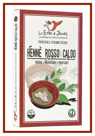 Henné Rouge Intense (Chaud) - Le Erbe Di Janas