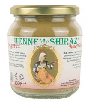 HENNE' de SHIRAZ ROUGE FEU - 150 GR BIO