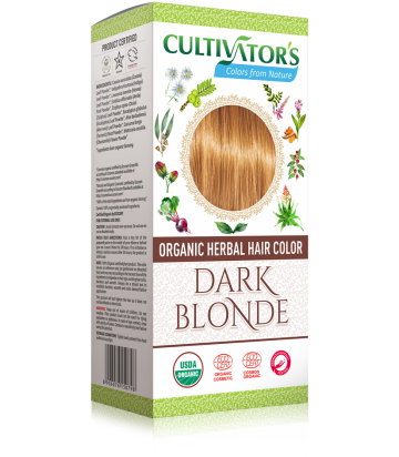 Coloration Végétale BLOND FONCE - DARK BLONDE, Cultivator's Colors from Nature