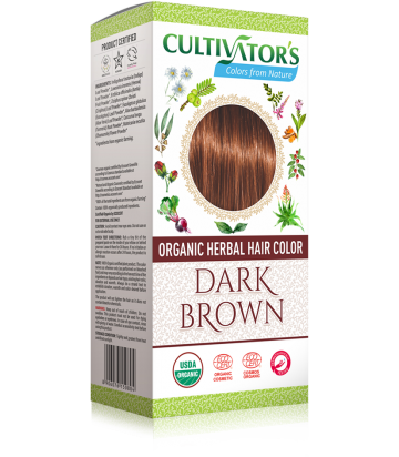 Coloration Végétale BRUN FONCE - DARK BROWN, Cultivator's Colors from Nature