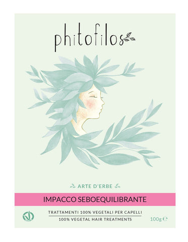 Masque Soin Sébo Equilibrant aux plantes - Impacco Seboequilibrante, Phitofilos