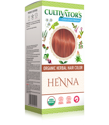 Coloration Végétale HENNE PUR ROUGE - HENNA, Cultivator's Colors from Nature