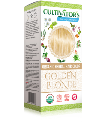 Coloration Végétale BLOND DORE - GOLDEN BLONDE, Cultivator's Colors from Nature