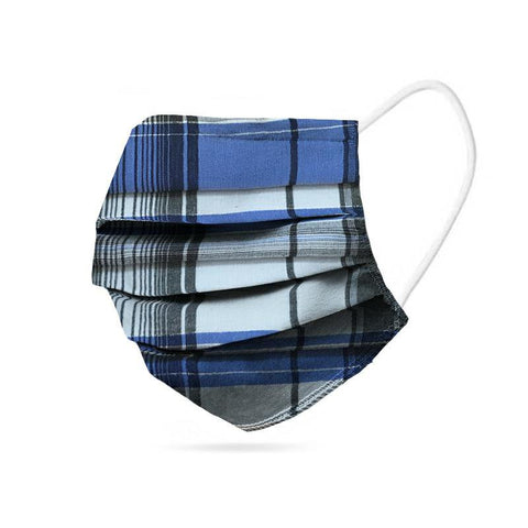 Masque Barrière de protection - BLUE CHECK - Normes U.E.