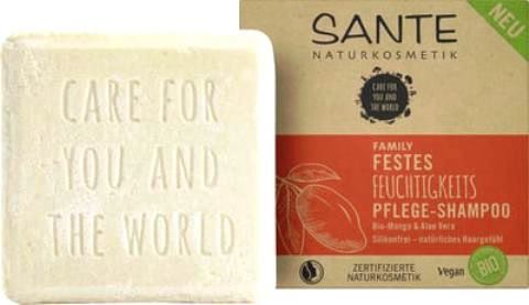 shampoing solide santé brillance hydratant mangue aloé vera bouleau protéines bio Brillance, régénération, réparation, soin régénère, revitalise et protège les cheveux abîmés, sensibilisés, ternes, protéines de blé,