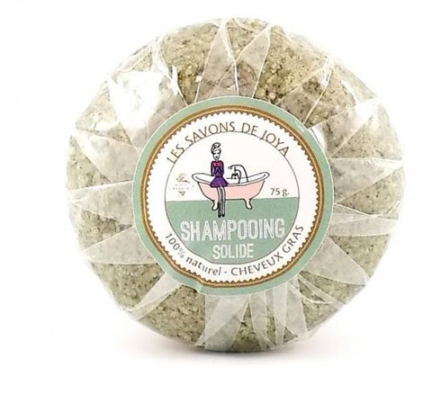 Shampoing Solide - Cheveux gras - Les Savons de Joya