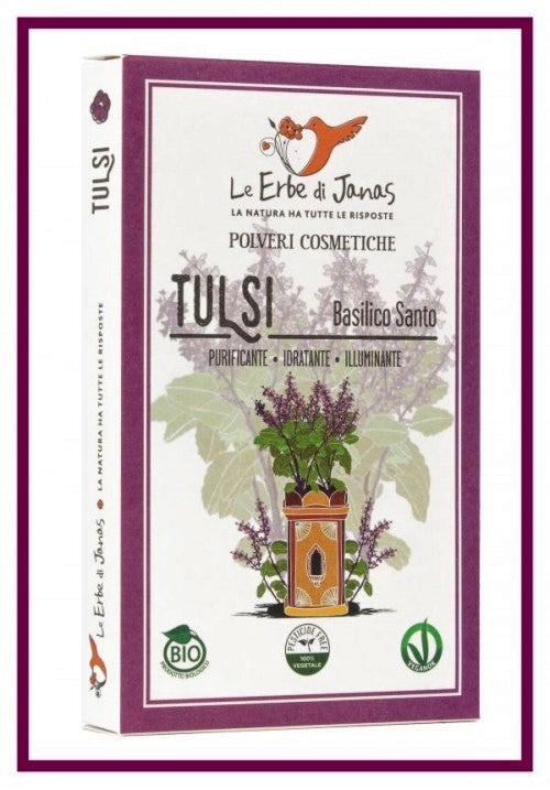 Poudre de Tulsi, basilic sacré, le erbe di janas, galangal, henne d'algerie, kachur sugandhi, peaux grasses acnéiques, démangeaisons, eczema, psoriasis, cheveux gras pellicules, volume, lave cheveux en douceur, bio, sidr, shikakai, ghassoul, henne, masque capillaire, hydratant, pousse, boutique, bio, rouge cerise, sidr