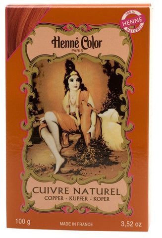 Henné Cuivré intense Poudre - Henné Color, Paris