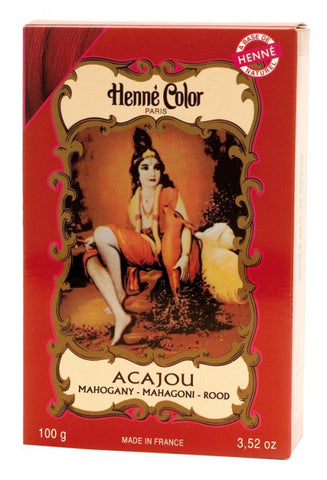 Henné Acajou Poudre - Henné Color, Paris