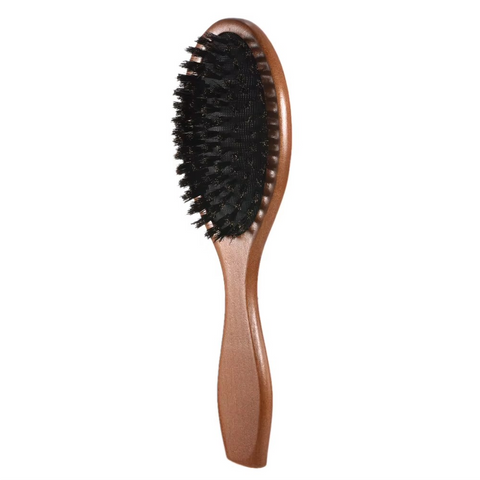 Brosse à cheveux en soies de sanglier