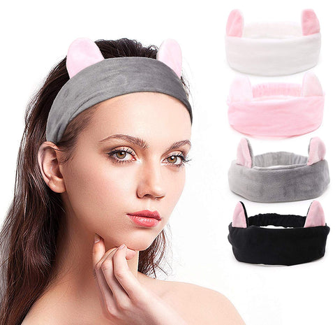 Bandeau / Headband Oreilles de Chat - Plusieurs coloris