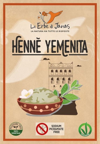 Henné Rouge du Yémen (Chaud) - YEMENITA, Le Erbe Di Janas