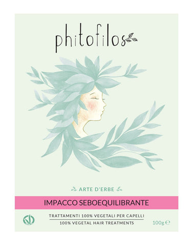 Masque Soin Sébo Equilibrant aux plantes - Impacco Seboequilibrante, Phitofilos