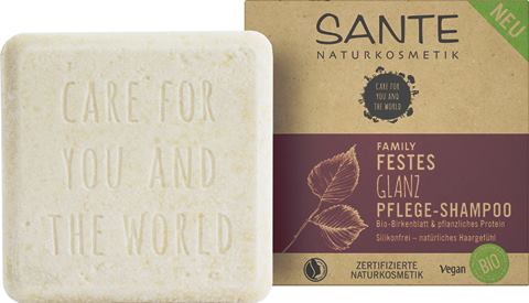 Shampoing Solide Brillance, Bouleau & Protéines - SANTE